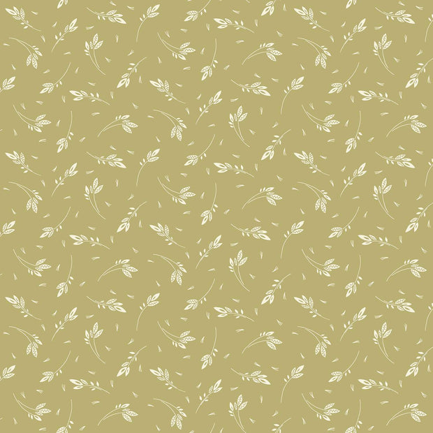 Makower - Revival Sprig Green 1/2m