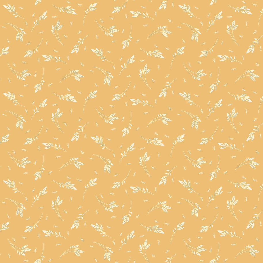 Makower - Revival Sprig Yellow 1/2m