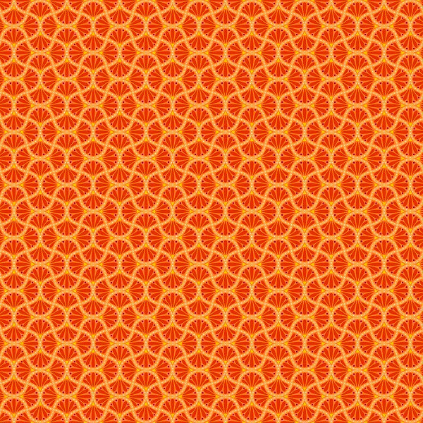 Makower - Revival Palm Orange 1/2m
