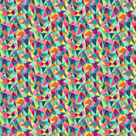 Makower - Revival Mosaic Bright 1/2m