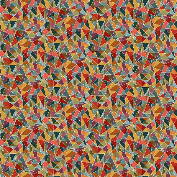 Makower - Revival Mosaic Warm 1/2m