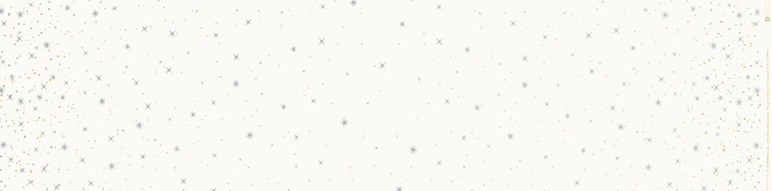 Ombre Fairy Dust Off White 1/2m