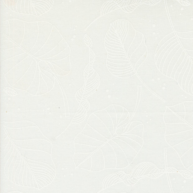 Moda Fabrics - Olive You Leaves Cloud 1/2m