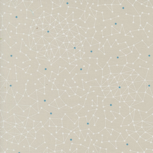 Moda Fabrics - Olive You Net Fog 1/2m