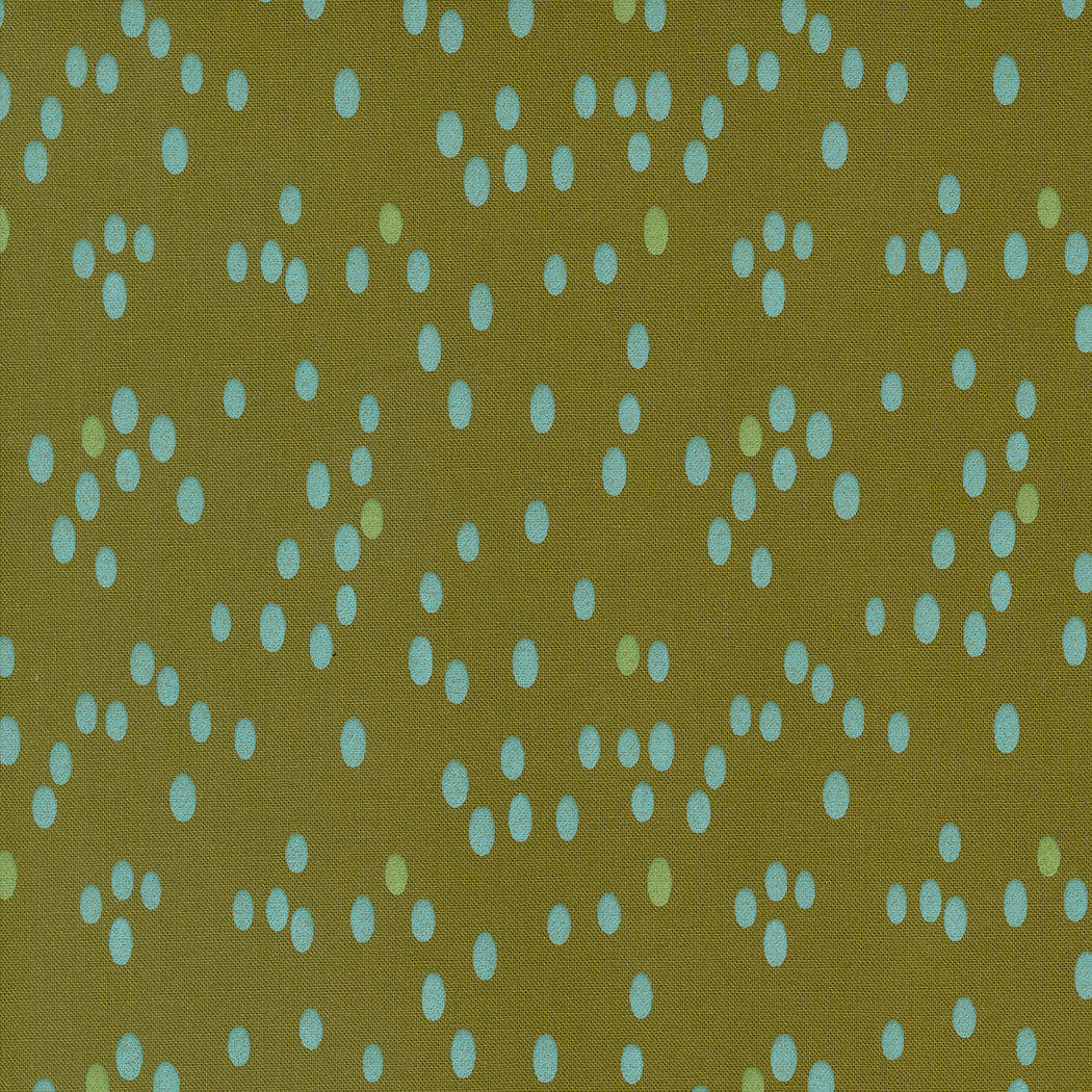 Moda Fabrics - Olive You Dots Olive 1/2m