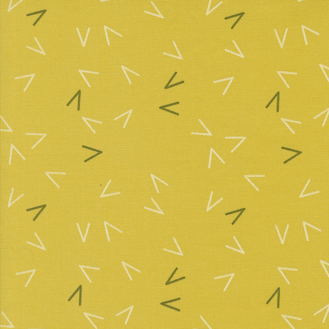 Moda Fabrics - Olive You Arrows Maize 1/2m