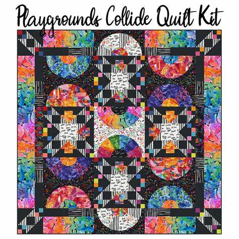 Moda Fabrics - Playgrounds Collide Quilt Kit