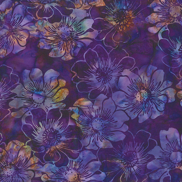 Summer Romance Batiks New Grape 1/2m