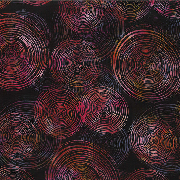 Summer Romance Batiks Blackberry 1/2m