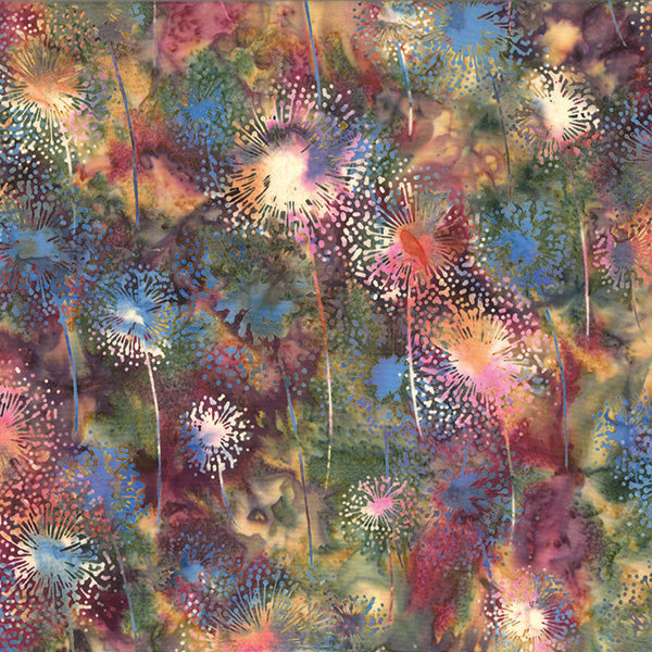 Summer Romance Batiks Sweet Pea 1/2m