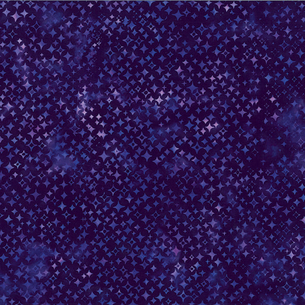 On Cloud Nine Batiks Vegas Batik 1/2m