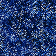 On Cloud Nine Batiks Bluebonnet Batik 1/2m