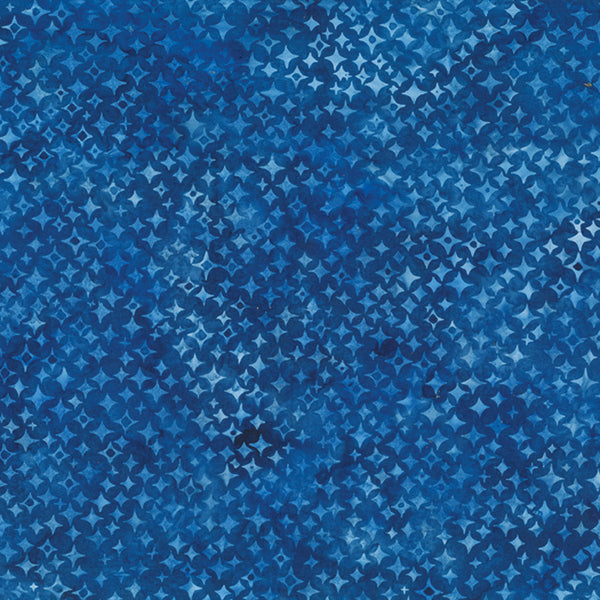 On Cloud Nine Batiks Bluebonnet 1/2m