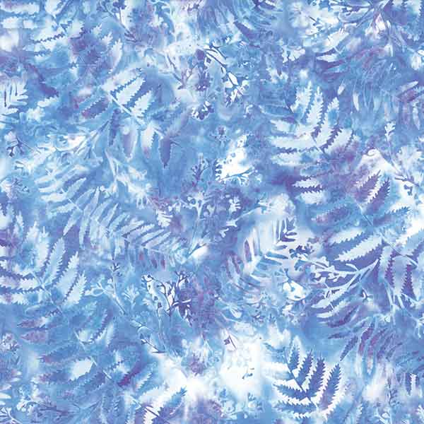Made with Love Batiks Hydrangea 1/2m