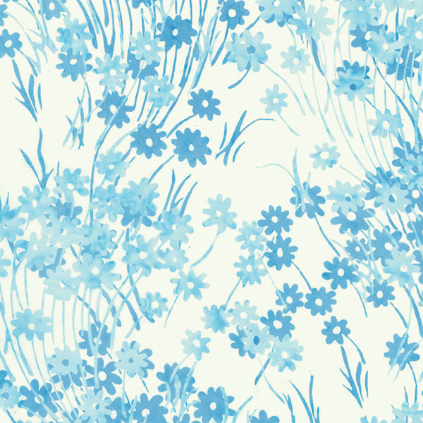 Shoreline Batiks Sea 1/2m