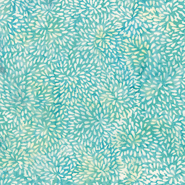Shoreline Batiks Aqua 1/2m