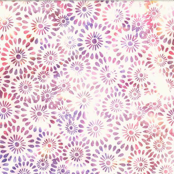 Cool and Collected Batiks Cotton Candy 1/2m