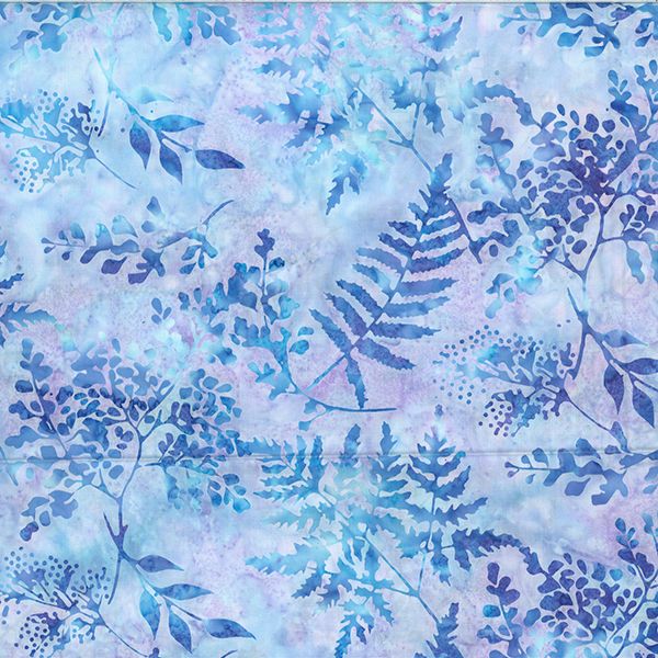 Cool and Collected Batiks Hyacinth 1/2m