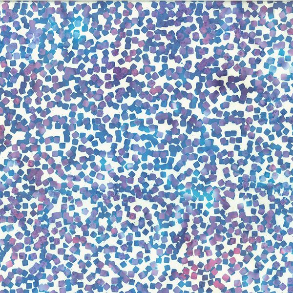 Cool and Collected Batiks Hyacinth 1/2m