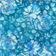 Cool and Collected Batiks Manatee 1/2m