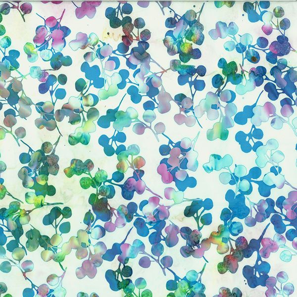 Cool and Collected Batiks Light Bright 1/2m