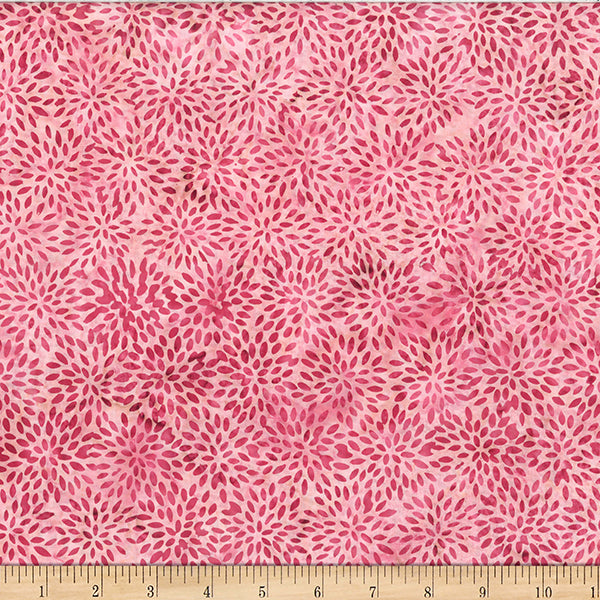 Hoffman Jelly Fish Batiks Camellia 1/2m