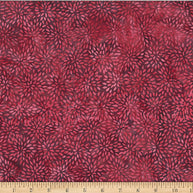 Hoffman Jelly Fish Batiks Pomegranate 1/2m