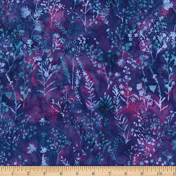 Hoffman Jelly Fish Batiks Wildberry 1/2m