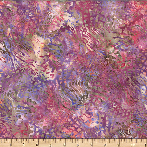 Hoffman Jelly Fish Batiks PassionTea 1/2m