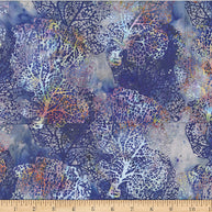Hoffman Jelly Fish Batiks Horizon 1/2m