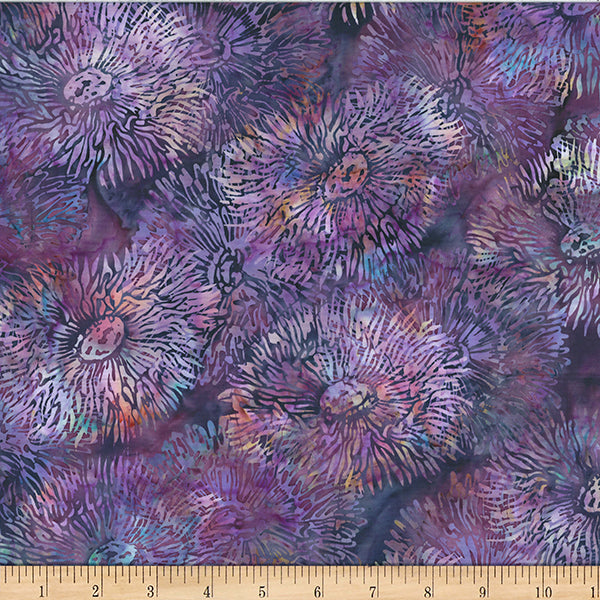 Hoffman Jelly Fish Batiks Boysenberry 1/2m
