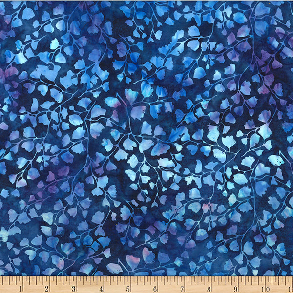 Hoffman Jelly Fish Batiks Sapphire 1/2m
