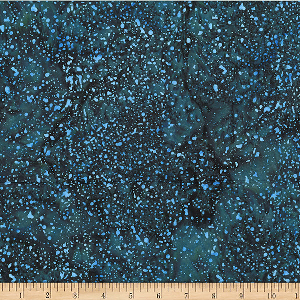 Hoffman Jelly Fish Batiks Indigo 1/2m