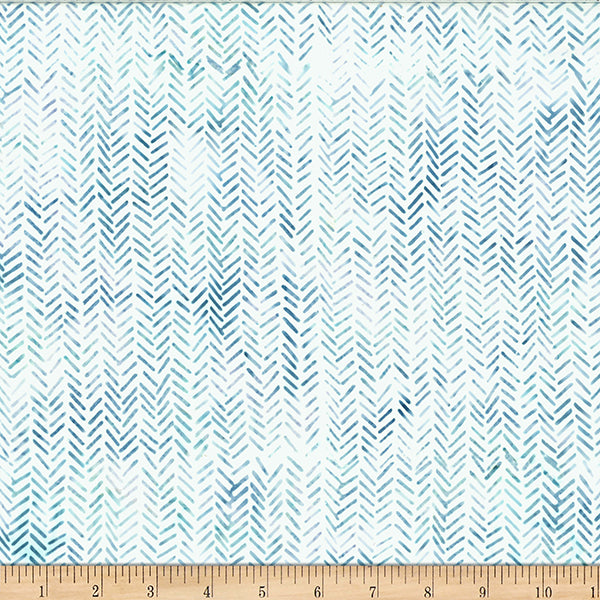 Hoffman Jelly Fish Batiks Ice Blue 1/2m