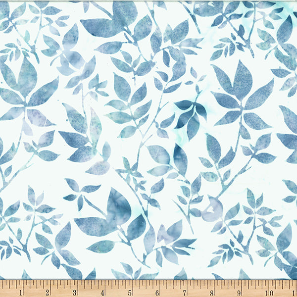 Hoffman Jelly Fish Batiks Ice Blue 1/2m