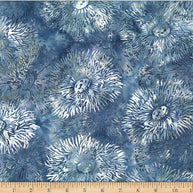 Hoffman Jelly Fish Batiks Denim 1/2m