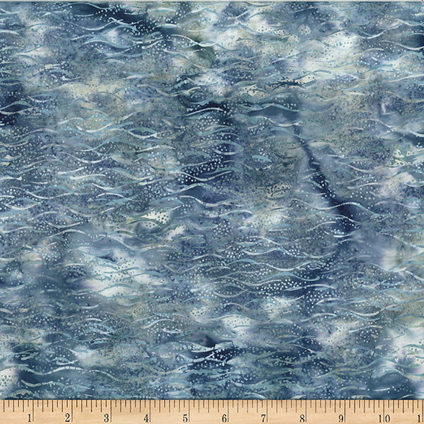 Hoffman Jelly Fish Batiks Ice 1/2m