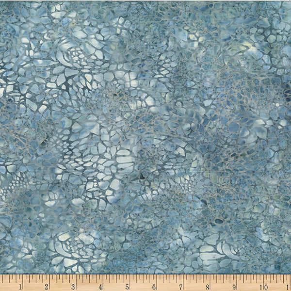 Hoffman Jelly Fish Batiks Seafoam 1/2m