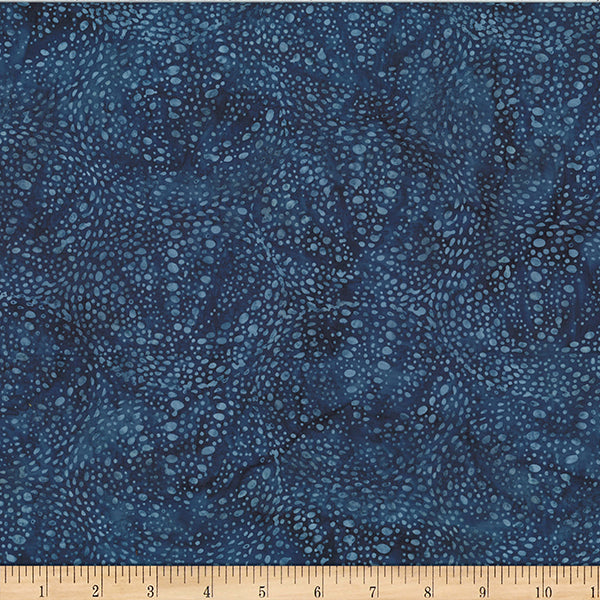 Hoffman Jelly Fish Batiks Atlantic 1/2m