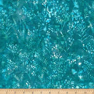 Hoffman Jelly Fish Batiks Aquamarine 1/2m