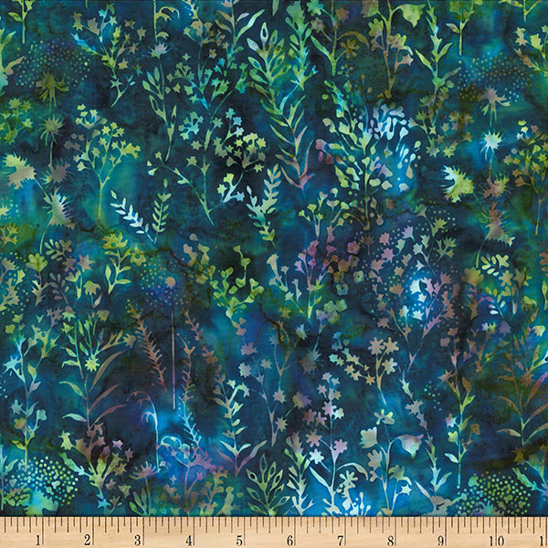 Hoffman Jelly Fish Batiks Twilight 1/2m