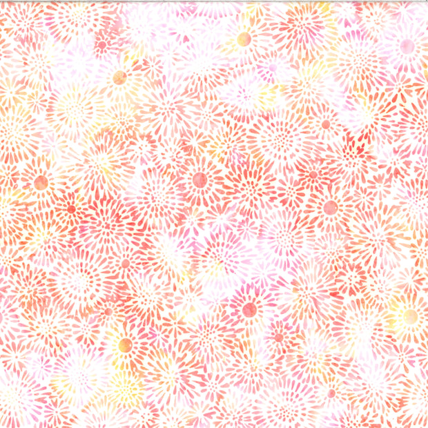 Hoffman Sweet Shoppe Batiks Creamsicle 1/2m
