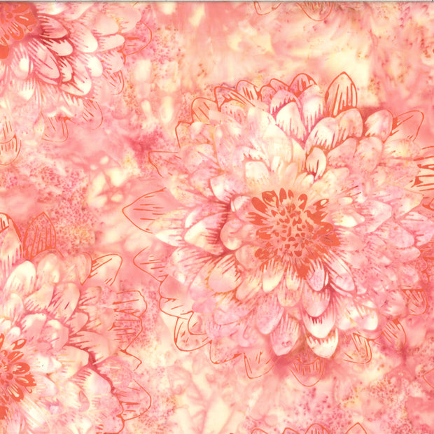 Hoffman Sweet Shoppe Batiks Apricot 1/2m