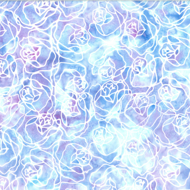 Hoffman Sweet Shoppe Batiks Periwinkle 1/2m