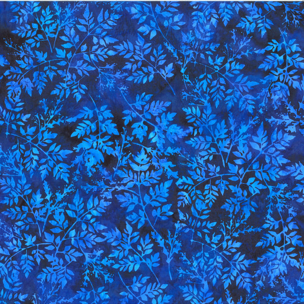Hoffman Sweet Shoppe Batiks Cobalt 1/2m