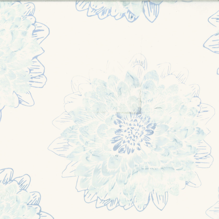 Hoffman Sweet Shoppe Batiks Snow 1/2m