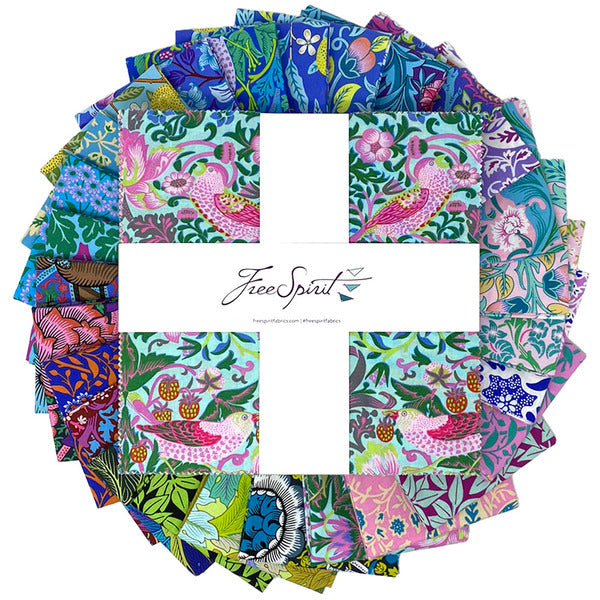 Free Spirit - Kaffe Fassett x Morris & Co 10inch Charm Pack