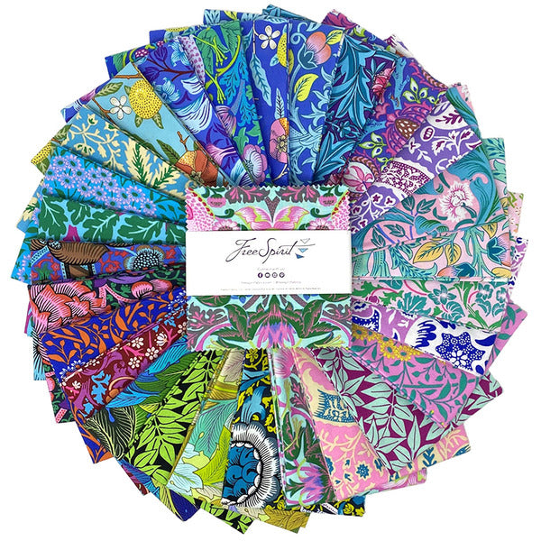 Free Spirit - Kaffe Fassett x Morris & Co 5inch Square Pack
