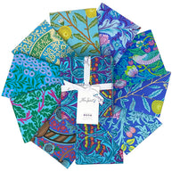 Free Spirit - Kaffe Fassett x Morris & Co - Blues Fat Quarter Bundle