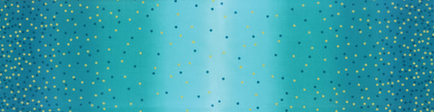 10807-209M - Ombre Confetti Turquoise 1/2m